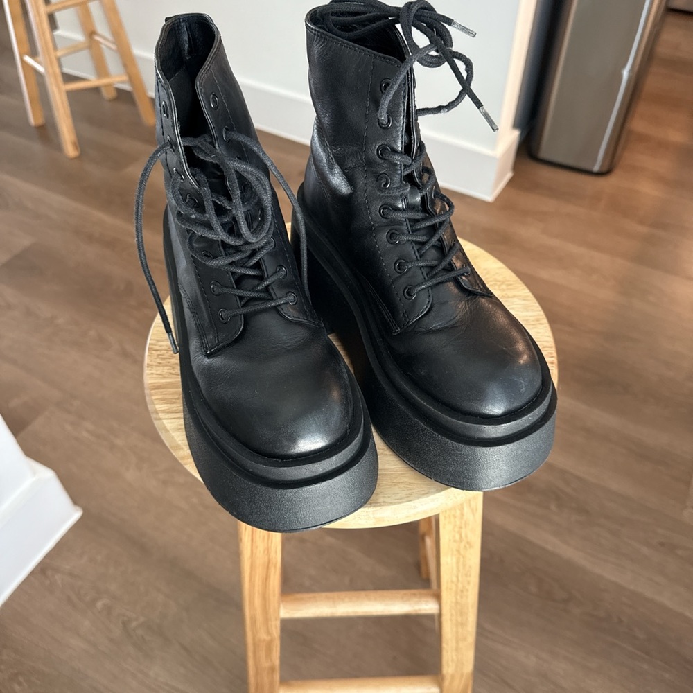 Naked Wolfe combat boots